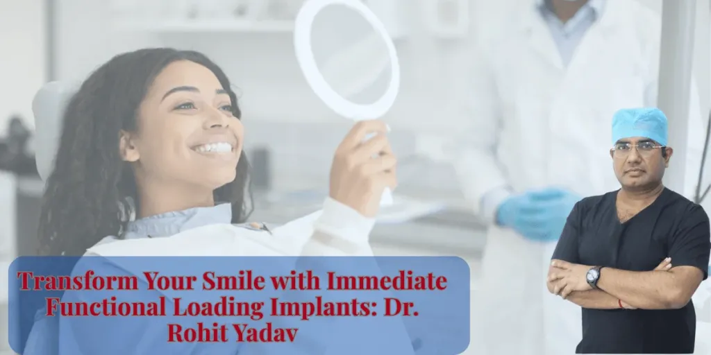 Transform Your Smile with Immediate Functional Loading Implants: Dr. Rohit Yadav